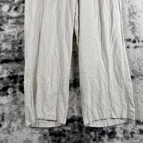 Old Navy Pants Womens Size Extra Large Linen Blend Pull On High Rise Hippie Boho - Picture 4 of 15